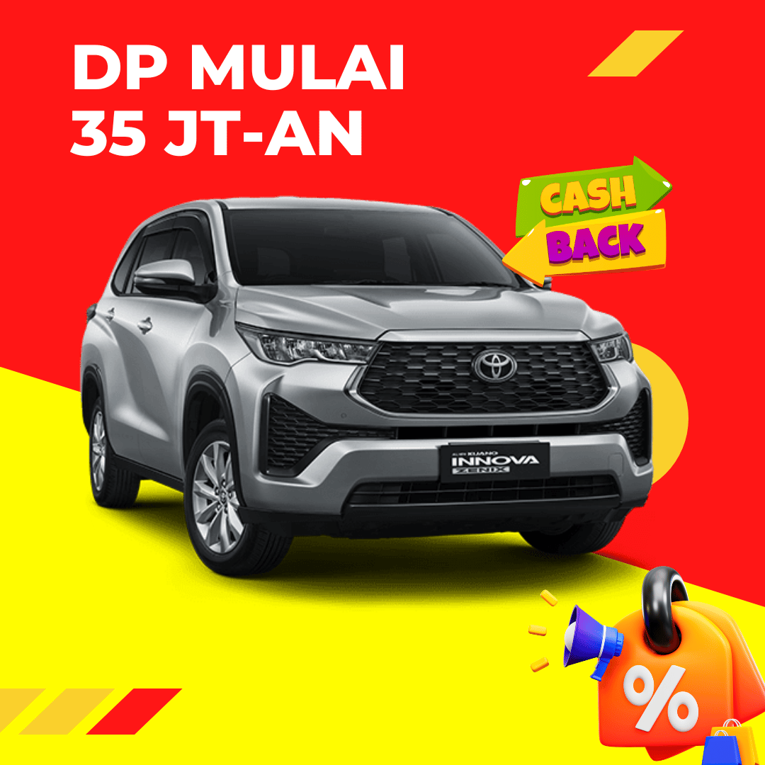 dealer toyota jakbar - harga innova zenix - kredit innova zenix